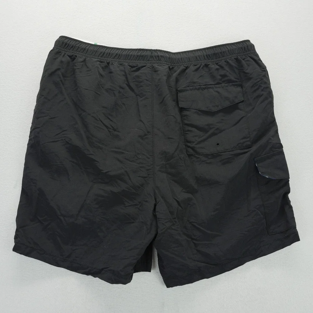 Tommy Bahama Naples Coast Mens Black Swim Trunks UPF 30 Size Large TR918998